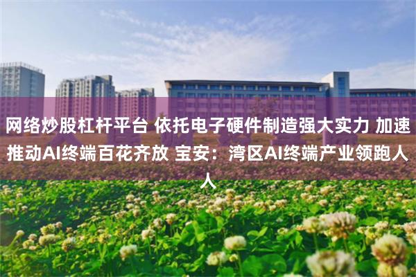 网络炒股杠杆平台 依托电子硬件制造强大实力 加速推动AI终端百花齐放 宝安：湾区AI终端产业领跑人